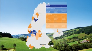 Karte Übersicht Betriebsführung Wasser Konzession Betreuung